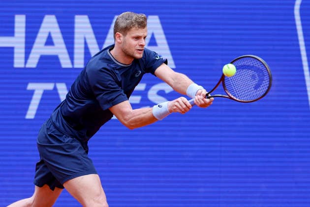 Yannick Hanfmann (Germany) kontrolliert den Ball, Bitpanda Hamburg Open, Bitpanda Hamburg Open, Rothenbaum am 18. May 2026 in Hamburg, Deutschland. (Foto von Marco Steinbrenner DeFodi Images) Yannick Hanfmann (Germany) controls the ball, Bitpanda Hamburg Open, Bitpanda Hamburg Open, Rothenbaum, May 18, 2026 in Hamburg, Germany. (Photo by Marco Steinbrenner DeFodi Images) -