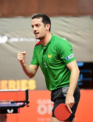 RECORD DATE NOT STATED Marcos Freitas from Portugal at WTT Feeder Lagos in Portugal. Marcos Freitas from Portugal competes in the WTT Feeder in Lagos, Portugal, on May 18, 2026. Lagos, Portugal Hessen Portugal