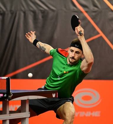 RECORD DATE NOT STATED Joao Geraldo from Portugal at WTT Feeder Lagos in Portugal. Joa Geraldo from Portugal competes in the WTT Feeder in Lagos, Portugal, on May 18, 2026. Lagos, Portugal Hessen Portugal