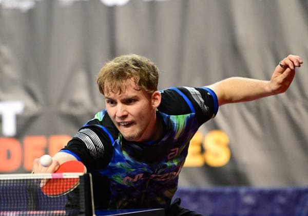 RECORD DATE NOT STATED Wim Verdonschot from Germany at WTT Feeder Lagos in Portugal. Wim Verdonschot (SV Union Velbert) from Germany competes in the WTT Feeder in Lagos, Portugal, on May 18, 2026. Lagos, Portugal Hessen Portugal