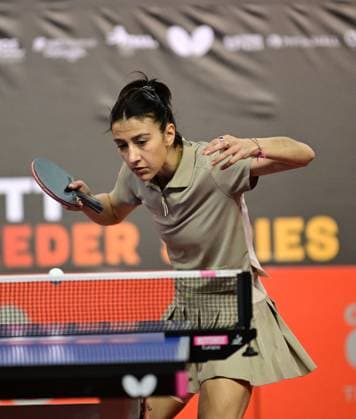 RECORD DATE NOT STATED Georgia Piccolin from Italy at WTT Feeder Lagos in Portugal. Always fashionable: Georgia Piccolin from Italy competes in the WTT Feeder in Lagos, Portugal, on May 18, 2026. Lagos, Portugal Hessen Portugal