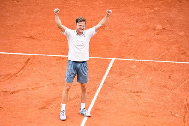 TENNIS : Roland Garros 2026 - Paris - 18 05 2026 David Goffin (BEL) ParisFrance  Copyright: xBaptistexAutissierx