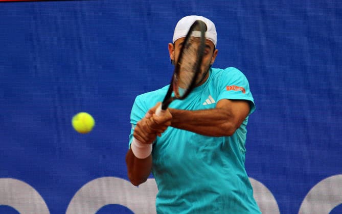 Bitpanda Hamburg Open, ATP, Tennis Herren 500, 1. Runde: Francisco Cerundolo (Argentinien).