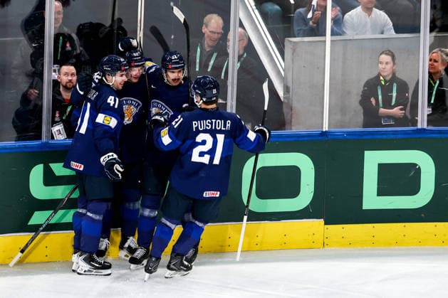 Ice hockey, Eishockey - IIHF WC 2026 ZURICH,SWITZERLAND,18.MAY.26 - ICE HOCKEY - IIHF Ice Hockey World Championship, WM, Weltmeisterschaft 2026, group stage, Finland vs USA. Image shows the rejoicing of Finland.  GEPAxpictures xMaticxKlansek