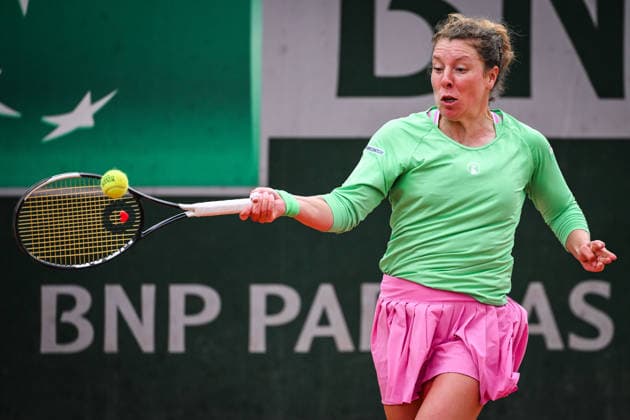 May 18, 2026, Paris, France, France: Anna-Lena FRIEDSAM of Germany during the first qualifying day of the Roland-Garros 2026, French Open 2026, Grand Slam tennis tournament at Roland-Garros Stadium on May 18, 2026 in Paris, France. Paris France - ZUMAm308 20260518_zsp_m308_059 Copyright: xMatthieuxMirvillex
