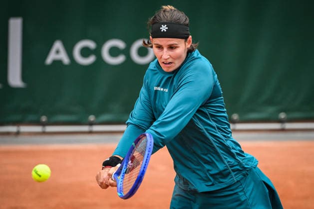 May 18, 2026, Paris, France, France: Greet MINNEN of Belgium during the first qualifying day of the Roland-Garros 2026, French Open 2026, Grand Slam tennis tournament at Roland-Garros Stadium on May 18, 2026 in Paris, France. Paris France - ZUMAm308 20260518_zsp_m308_064 Copyright: xMatthieuxMirvillex