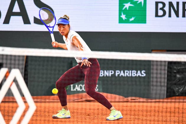 TENNIS : Roland Garros 2026 - Paris - 18 05 2026 Qinwen Zheng (CHN) ParisFrance  Copyright: xBaptistexAutissierx