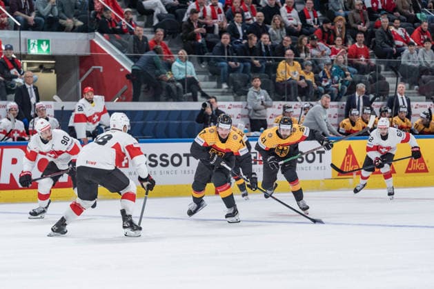 18 05 2026, Zurich, Swiss Life Arena, Ice hockey, Eishockey World Championships: Germany - Switzerland, 7 Maximilian Kastner (Germany) Zurich Swiss Life Arena Zurich Switzerland Copyright: xJustPictures.ch StefanxEmchx jp-de-StEm-DSC0056120260518