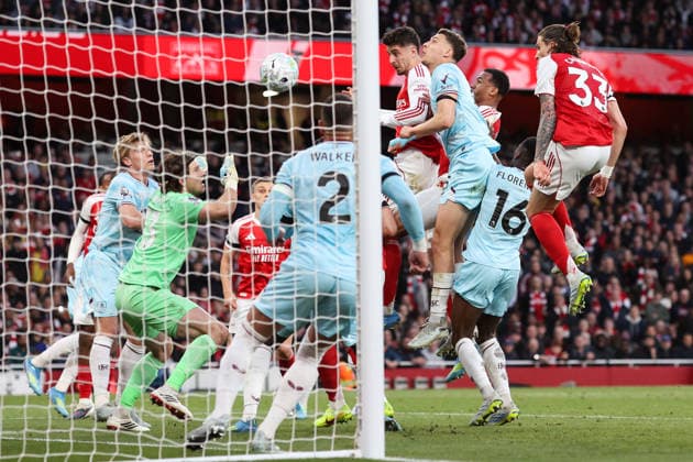 Arsenal v Burnley 18 May 2026, London - Premier League Football - Arsenal v Burnley - Kai Havertz of Arsenal scores their first goal - Photo: Charlotte Wilson Offside. London UK Copyright: xCharlottexWilsonx xOffsidexOffside