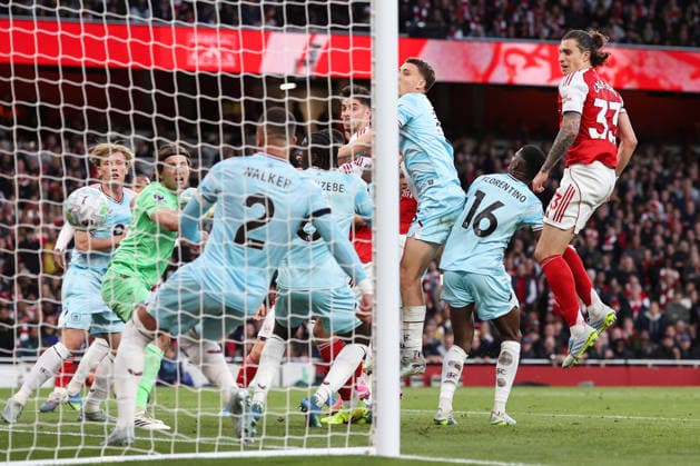 Arsenal v Burnley 18 May 2026, London - Premier League Football - Arsenal v Burnley - Kai Havertz of Arsenal scores their first goal - Photo: Charlotte Wilson Offside. London UK Copyright: xCharlottexWilsonx xOffsidexOffside