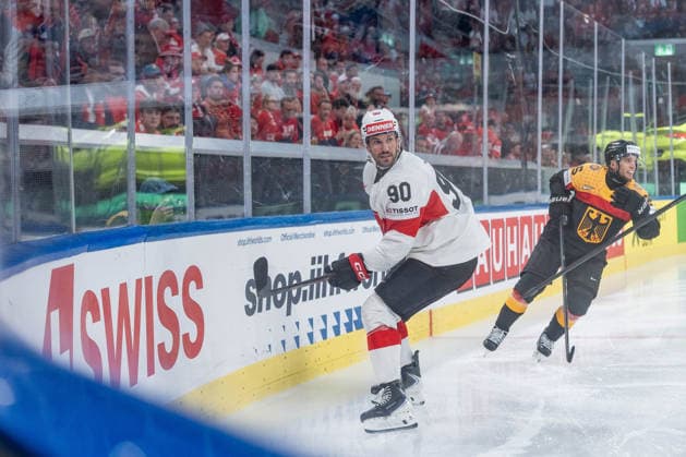18 05 2026, Zurich, Swiss Life Arena, Ice hockey, Eishockey World Championships: Germany - Switzerland, 90 Roman Josi (Switzerland) Zurich Swiss Life Arena Zurich Switzerland Copyright: xJustPictures.ch StefanxEmchx jp-de-StEm-DSC0148920260518