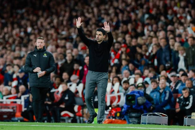 Premier League 2025 26 Arsenal v Burnley Emirates Stadium 18.05.2026 Arsenal manager Mikel Arteta Premier League 2025 26 Arsenal v Burnley Emirates Stadium 18.05.2026 Photograph By Marc Aspland The Times  Copyright: xMarcxAsplandx NINTCHDBPICT001081983761