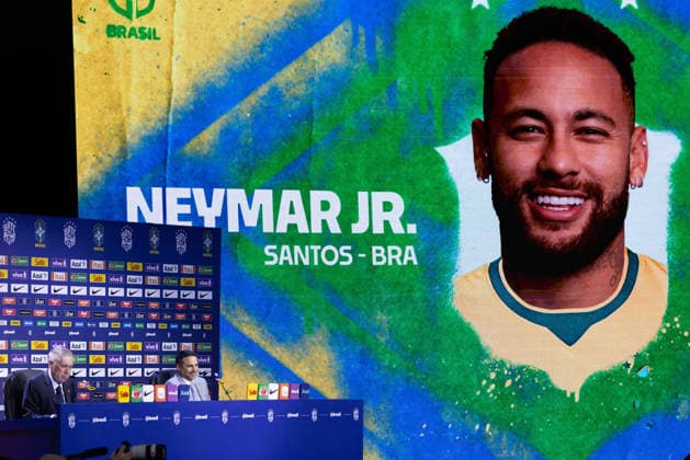 Head Coach of Brazil Carlo Ancelotti announces during a press conference, PK, Pressekonferenz at the Museu do Amanhã in Rio de Janeiro that Neymar has been selected to be in the Brazilian national team, Nationalteam Seleção Brasileira , that will play at FIFA World Cup, WM, Weltmeisterschaft, Fussball 2026 that will take place on Canada, Mexico and the United States. Photo by Pedro Vale Sports Press Photo  Copyright: xPedroxVale SportsxPressxPhotox Sportspressphoto_SPR149693