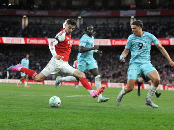 Football - 2025 2026 Arsenal v Burnley - Premier league. Emirates Stadium - Monday 18th May 2026 Kai Havertz of Arsenal 