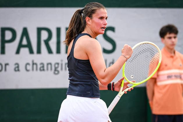 May 18, 2026, Paris, France, France: Selena JANICIJEVIC of France celebrates his point during the first qualifying day of the Roland-Garros 2026, French Open 2026, Grand Slam tennis tournament at Roland-Garros Stadium on May 18, 2026 in Paris, France. Paris France - ZUMAm308 20260518_zsp_m308_129 Copyright: xMatthieuxMirvillex