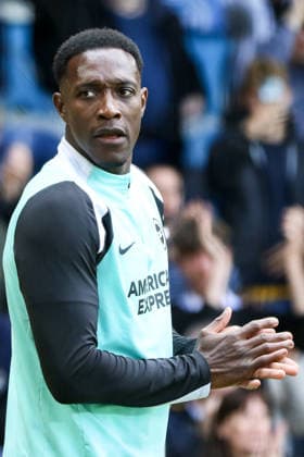 LEEDS, ENGLAND - MAY 17: Danny Welbeck of Brighton & Hove Albion before the Premier League match between Leeds United and Brighton & Hove Albion at Elland Road on May 17, 2026 in Leeds, England.  Copyright: xSeanxChandlerx xSPPx Sportspressphoto_SPR149947