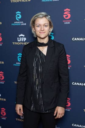 Trophees 2026 - Arkema Premiere Ligue - Paris Lucie Boudesseul attends the awards ceremony of the French Women’s Football Professional League LFFP 2025 2026 season at Pavillon Dauphine on May 18, 2026 in Paris, France. Photo by Nasser Berzane ABACAPRESS.COM Paris France  Copyright: xBerzanexNasser ABACAx