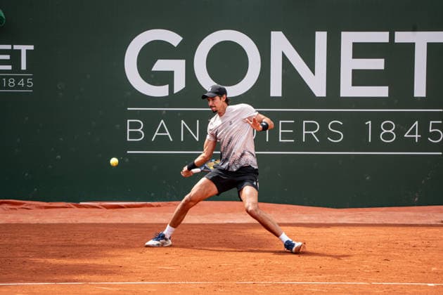 TENNIS : Open de Geneve - 19 05 2026 Alexei Popyrin against Clement Tabur at the Gonet Geneva Open 2026  Copyright: xTRISTANx