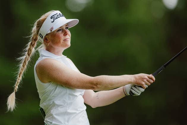 GOLF - LET, Allegria Open 2026 STEGERSBACH,AUSTRIA,19.MAY.26 - GOLF - Ladies European Tour Access Series, Allegria Open. Image shows Emelie Borggren (SWE).  GEPAxpictures xAlexanderxSolc
