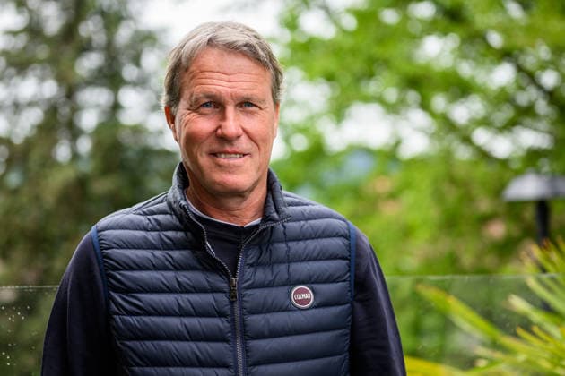 260519 Johan Garpenlöv, expert at Swedish Radio channel SR, poses for a portrait at a press event during the 2026 IIHF Ice hockey, Eishockey World Championship, WM, Weltmeisterschaft on May 19, 2026 in Bern. Photo: Jesper Zerman BILDBYRAN kod JZ JZ0720 ishockey ice hockey ishockey-vm 2026 vm 2026 iihf world championship pressträff event meeting sverige sweden day 5 bbeng Copyright: JESPERxZERMAN BB260519JZ001