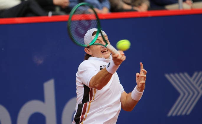 Bitpanda Hamburg Open, ATP, Tennis Herren 500 am Hamburger Rothenbaum. Ignacio Buse (Peru).