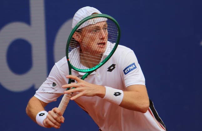 Bitpanda Hamburg Open, ATP, Tennis Herren 500 am Hamburger Rothenbaum. Ignacio Buse (Peru).