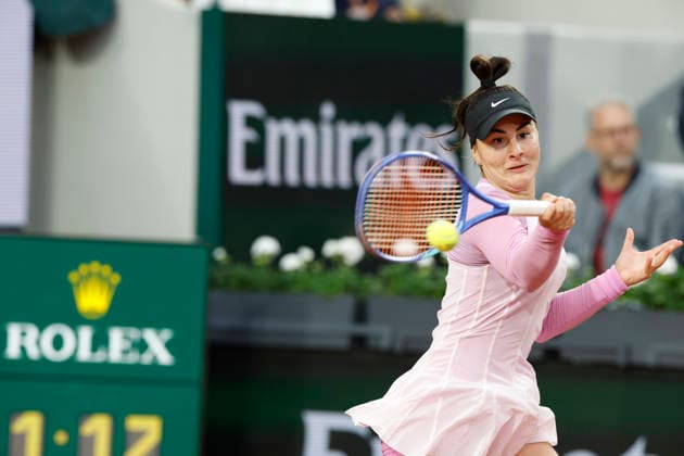 May 19, 2026, Paris, Paris, France: Bianca ANDREESCU (CAN) in action during the qualifications day 2 of the tennis Grand Slam of Roland Garros 2026, at Roland Garros Stadium - on April 16 2026 .Paris - France Paris France - ZUMAb253 20260519_zsp_b253_022 Copyright: xLoicxBaratouxx