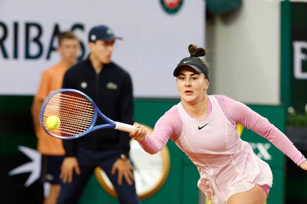 May 19, 2026, Paris, Paris, France: Bianca ANDREESCU (CAN) in action during the qualifications day 2 of the tennis Grand Slam of Roland Garros 2026, at Roland Garros Stadium - on April 16 2026 .Paris - France Paris France - ZUMAb253 20260519_zsp_b253_036 Copyright: xLoicxBaratouxx