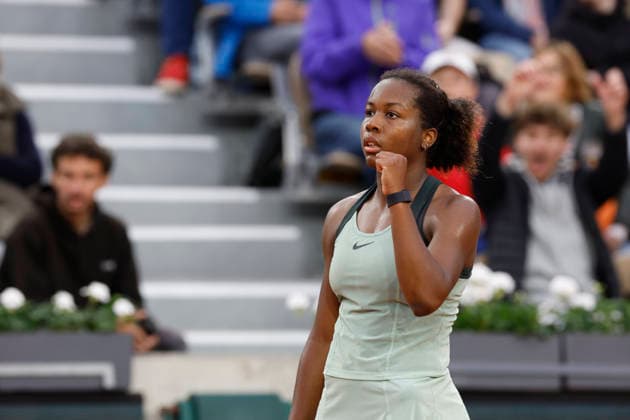 May 19, 2026, Paris, Paris, France: Daphno MPETCHI PERRICARD (FRA) in action during the qualifications day 2 of the tennis Grand Slam of Roland Garros 2026, at Roland Garros Stadium - on April 16 2026 .Paris - France Paris France - ZUMAb253 20260519_zsp_b253_038 Copyright: xLoicxBaratouxx