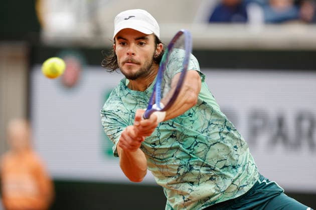 May 19, 2026, Paris, Paris, France: Jaime FARIA (POR) in action during the qualifications day 2 of the tennis Grand Slam of Roland Garros 2026, at Roland Garros Stadium - on April 16 2026 .Paris - France Paris France - ZUMAb253 20260519_zsp_b253_042 Copyright: xLoicxBaratouxx