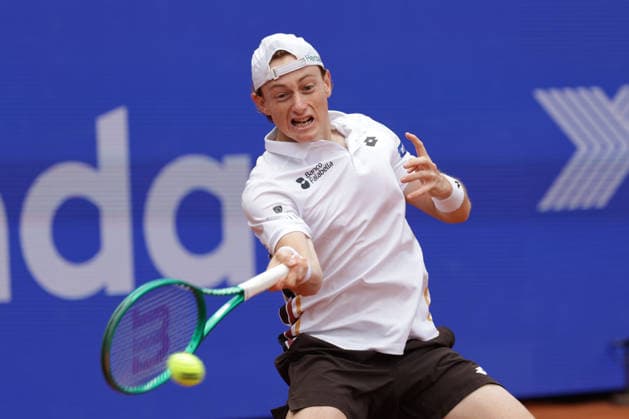 2026.05.19, xFSx, Bitpanda Open Hamburg ATP500, Achtelfinale, Herren-Tennistunier in Hamburg , Am Rothembaum in Hamburg , Ignacio Buse (PER) spielt eine Vorhand Copyright: HMBxMedia FernandoxSoares