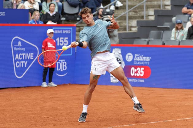 2026.05.19, xFSx, Bitpanda Open Hamburg ATP500, Achtelfinale, Herren-Tennistunier in Hamburg , Am Rothembaum in Hamburg , Flavio Cobolli (ITA) spielt eine Vorhand Copyright: HMBxMedia FernandoxSoares