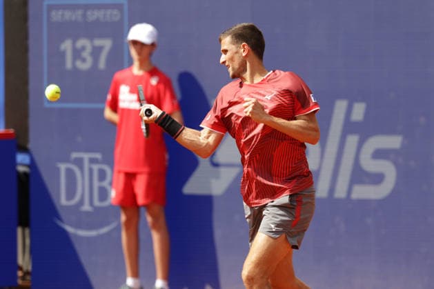 2026.05.19, xFSx, Bitpanda Open Hamburg ATP500, Achtelfinale, Herren-Tennistunier in Hamburg , Am Rothembaum in Hamburg , Vit Kopriva (CZE) spielt eine Vorhand Copyright: HMBxMedia FernandoxSoares