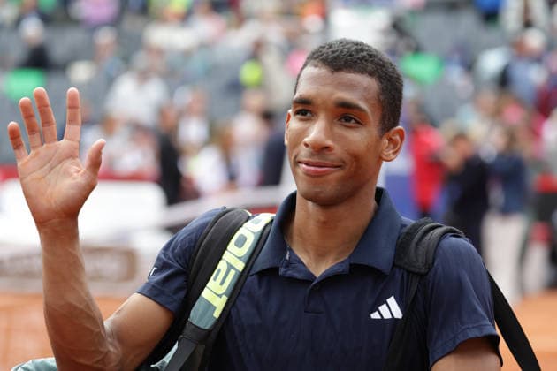 2026.05.19, xFSx, Bitpanda Open Hamburg ATP500, Achtelfinale, Herren-Tennistunier in Hamburg , Am Rothembaum in Hamburg , Felix Auger-Aliassime (CAN) verabschiedet sich von den Fans Copyright: HMBxMedia FernandoxSoares