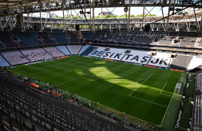 FUSSBALL EUROPA LEAGUE SAISON 2025 2026 Finale in Istanbul 19.05.2026 SC Freiburg - Aston Villa Innenansicht des Besiktas - Park Stadion
