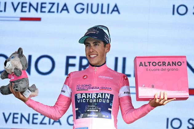 19-05-2026 Giro D italia; Tappa 10 Viareggio - Massa; 2026, Bahrain Victorious; Eulalio, Afonso; Massa; 