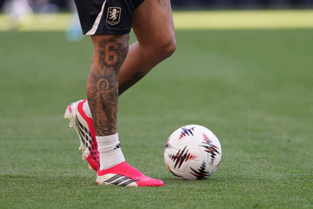 ISTANBUL, TURKIYE ? 19 MAY 2026: Douglas Luiz of Aston Villa F.C. during the training session the day before the UEFA Europa League Final 2026 match between SC Freiburg and Aston Villa F.C. at Besiktas Park on May 19, 2026 in Istanbul, Turkiye. Copyright: xAlexandraxFechetex xSPPx Sportspressphoto_SPR150113
