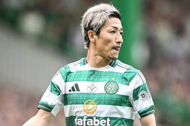 Celtic v Heart of Midlothian William Hill Premiership Daizen Maeda of Celtic during the William Hill Premiership match at Celtic Park, Glasgow 16 05 2026 UK Newspapers OUT Copyright: xJamiexJohnstonx FIL-23440-0618