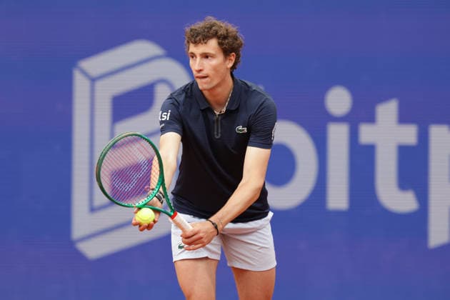 2026.05.19, xFSx, Bitpanda Open Hamburg ATP500, Achtelfinale, Herren-Tennistunier in Hamburg , Am Rothembaum in Hamburg , Ugo Humbert (FRA) macht einen Aufschlag Copyright: HMBxMedia FernandoxSoares