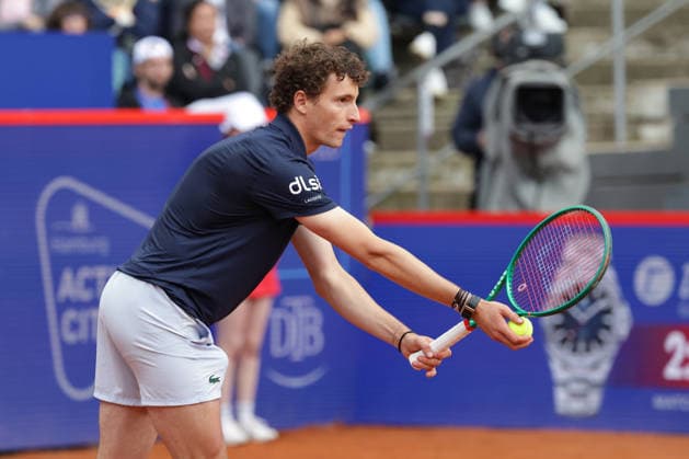 2026.05.19, xFSx, Bitpanda Open Hamburg ATP500, Achtelfinale, Herren-Tennistunier in Hamburg , Am Rothembaum in Hamburg , Ugo Humbert (FRA) macht einen Aufschlag Copyright: HMBxMedia FernandoxSoares