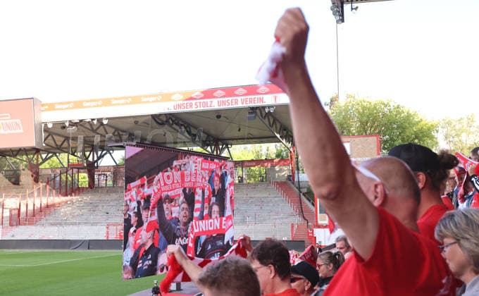 MV Mitgliederversammlung im Stadion An der Alten Försterei Fußball Fussball Bundesliga Herren DFL Saison 2025 2026 19.05.2026 1.FC Union Berlin FCU