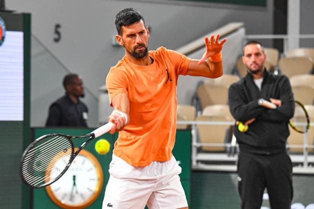 TENNIS : Roland Garros 2026 - Paris - 19 05 2026 Novak Djokovic (SRB) ParisFrance  Copyright: xBaptistexAutissierx