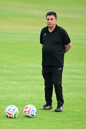 Iran National Football Team starts preparations in Turkiye s Antalya ahead of 2026 FIFA World Cup, WM, Weltmeisterschaft, Fussball ANTALYA, TURKIYE - MAY 19: Head Coach of the Iran National Football Team Amir Ghalenoei leads a training session at the Mardan Sports Complex in Antalya, Turkiye on May 19, 2026. The national team, Nationalteam launched their training camp in southern Turkiye to prepare for the upcoming 2026 FIFA World Cup, jointly hosted by the United States, Canada, and Mexico. Orhan Cicek Anadolu Antalya Turkey. Editorial use only. Please get in touch for any other usage. Copyright: x2026xAnadoluxOrhanxCicekx