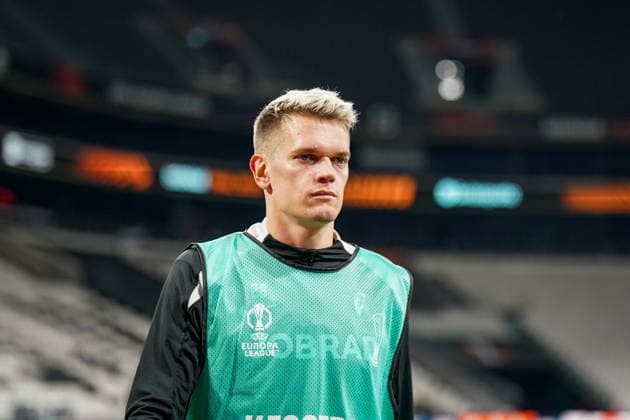Türkei: Fussball UEFA Europa League 2025 - 2026, Finale in Istanbul - SC Freiburg vs Aston Villa - Tüpras Stadyumu (Istanbul): Abschlusstraining Freiburger Team: Matthias Ginter (SC Freiburg, 28) Copyright: xJOERANxSTEINSIEKx