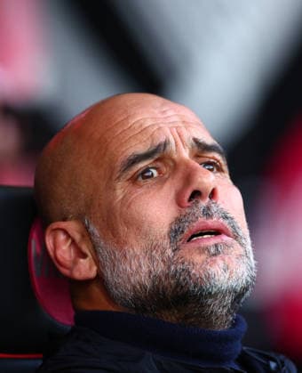 Manchester City Manager Pep Guardiola. AFC Bournemouth v Manchester City, Premier League, Football, Vitality Stadium, Bournemouth, UK - 19 May 2026Bournemouth Vitality Stadium United Kingdom EDITORIAL USE ONLY No use with unauthorised audio, video, data, fixture lists, club league logos or live services. Online in-match use limited to 120 images, no video emulation. No use in betting, games or single club league player publications.  Copyright: xJamesxMarsh Shutterstockx 16881288p