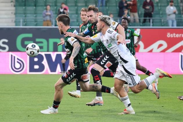 19.05.2026, Ried im Innkreis, AUT, Unterwegs in Oberösterreich, SV Oberbank Ried - RZ Pellets WAC, Österreichische Fußball-Bundesliga, ADMIRAL Bundesliga, im Bild Philipp Pomer, Ried,