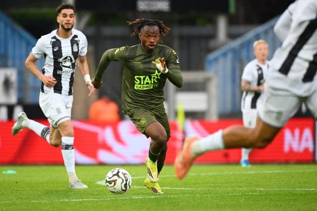 Sporting Charleroi v OH Leuven - Jupiler Pro League Europe Play-Off CHARLEROI, BELGIUM - MAY 19 : Traore Abdoul Karim forward of OH Leuven during the Jupiler Pro League Europe Play-Off match between Sporting Charleroi and OH Leuven on May 19, 2026 in Charleroi, Belgium, 19 05 2026 Charleroi Belgium  Copyright: xVincentxKalutx