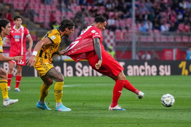 Andrea Petagna del Monza durante la partita tra Monza e Juve Stabia del Campionato italiano di calcio Serie BKT 2025 2026 , Martedi 19 Maggio 2026, - calcio ( Photo by Alessio Morgese LaPresse)  Copyright: xAlessioxMorgesex xLaPressex