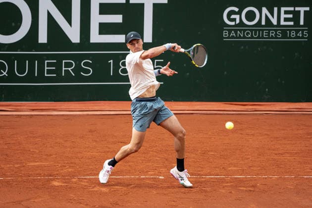 TENNIS : Open de Geneve - 19 05 2026 Raphael Collignon against Adrian Mannarino at the Gonet Geneva Open  Copyright: xTRISTANx