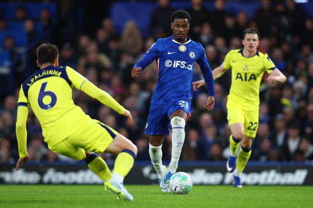 Premier League: Chelsea v Tottenham Hotspur LONDON, UK - 19th May 2026: Jorrel Hato of Chelsea in action during the Premier League match between Chelsea FC and Tottenham Hotspur FC at Stamford Bridge London Stamford Bridge England United Kingdom Copyright: xCraigxMercerx xPeakxActionxPhotosx